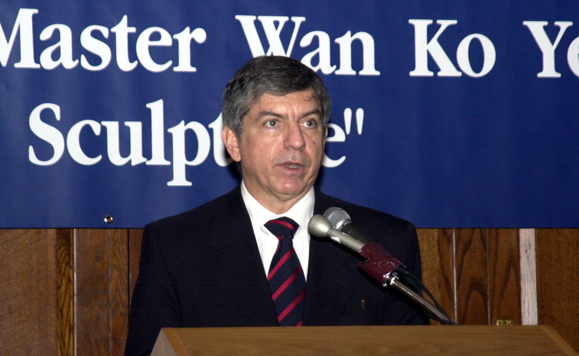 美洲国家组织举办义云高大师韵雕作品展 第3张