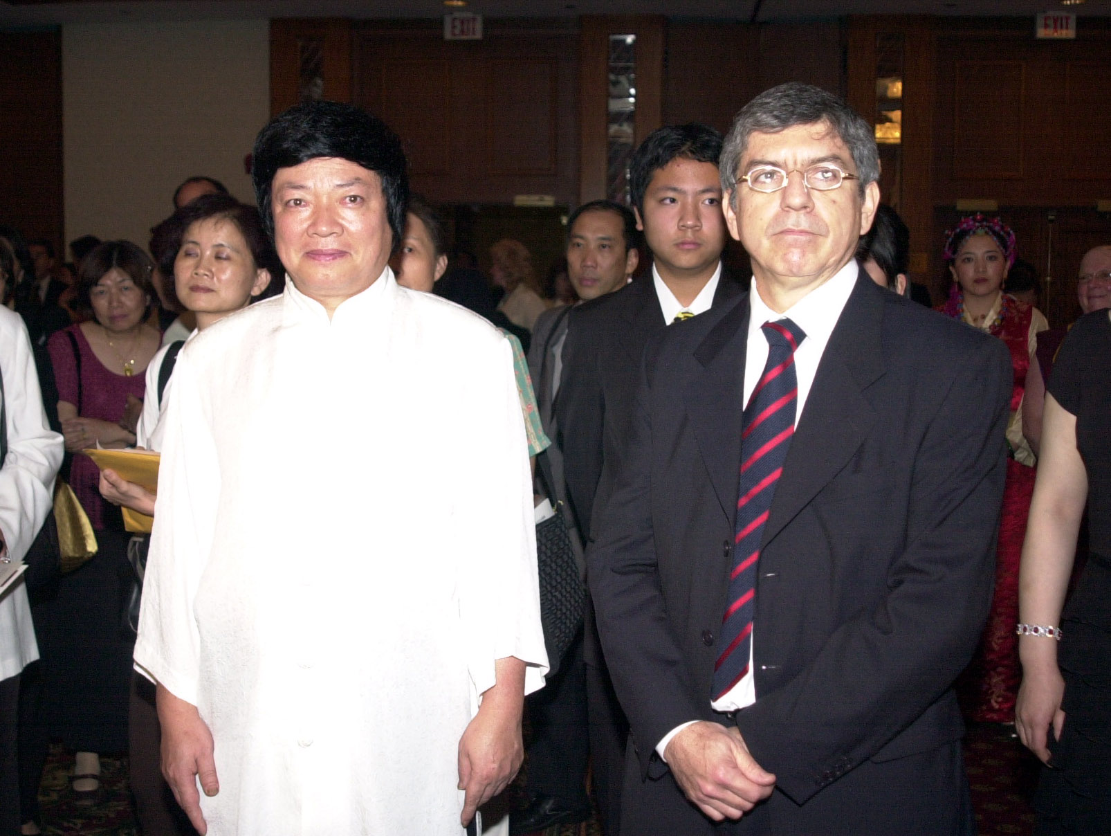 美洲国家组织举办义云高大师韵雕作品展 第4张