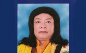 第三世多杰羌佛圣量 三毒水泡虚出没 五阴浮云任去来