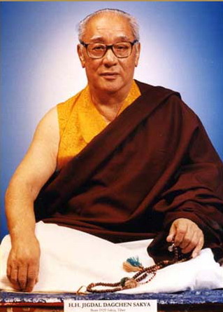 萨迦达钦法王恭贺赞颂南无第三世多杰羌佛 第1张