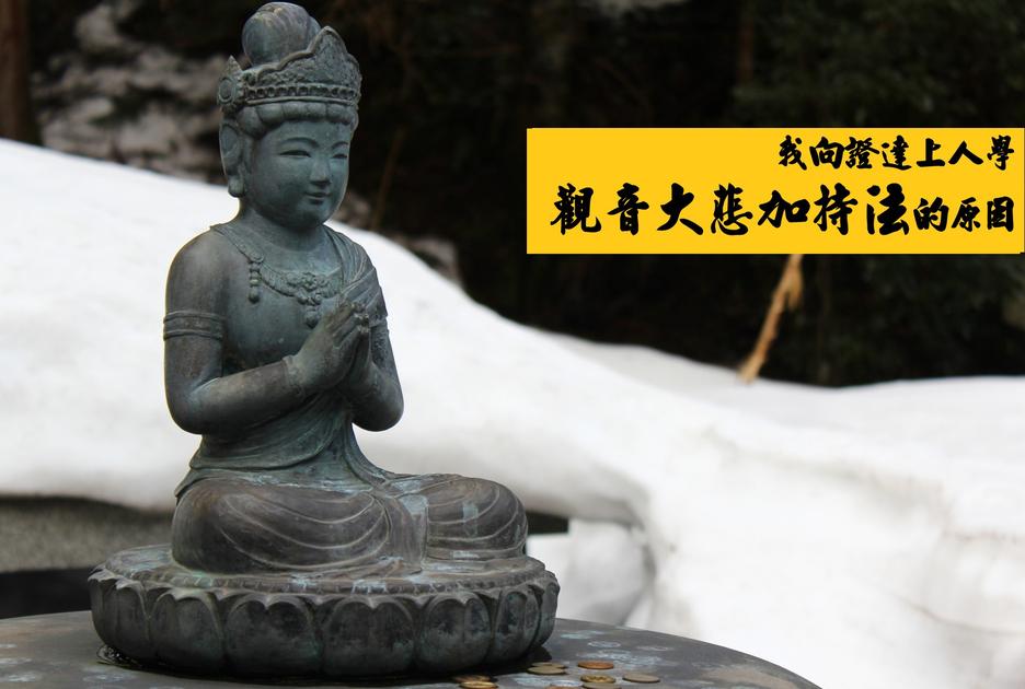 我向证达上人学观音大悲加持法的原因图片 我向证达上人学观音大悲加持法的原因